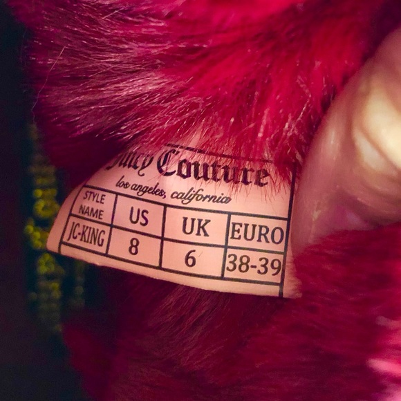 Juicy Couture JC-King red booties size 8 - Picture 11 of 12